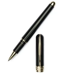 Pineider Avatar UR Deluxe Rollerball Pen, Graphene Black