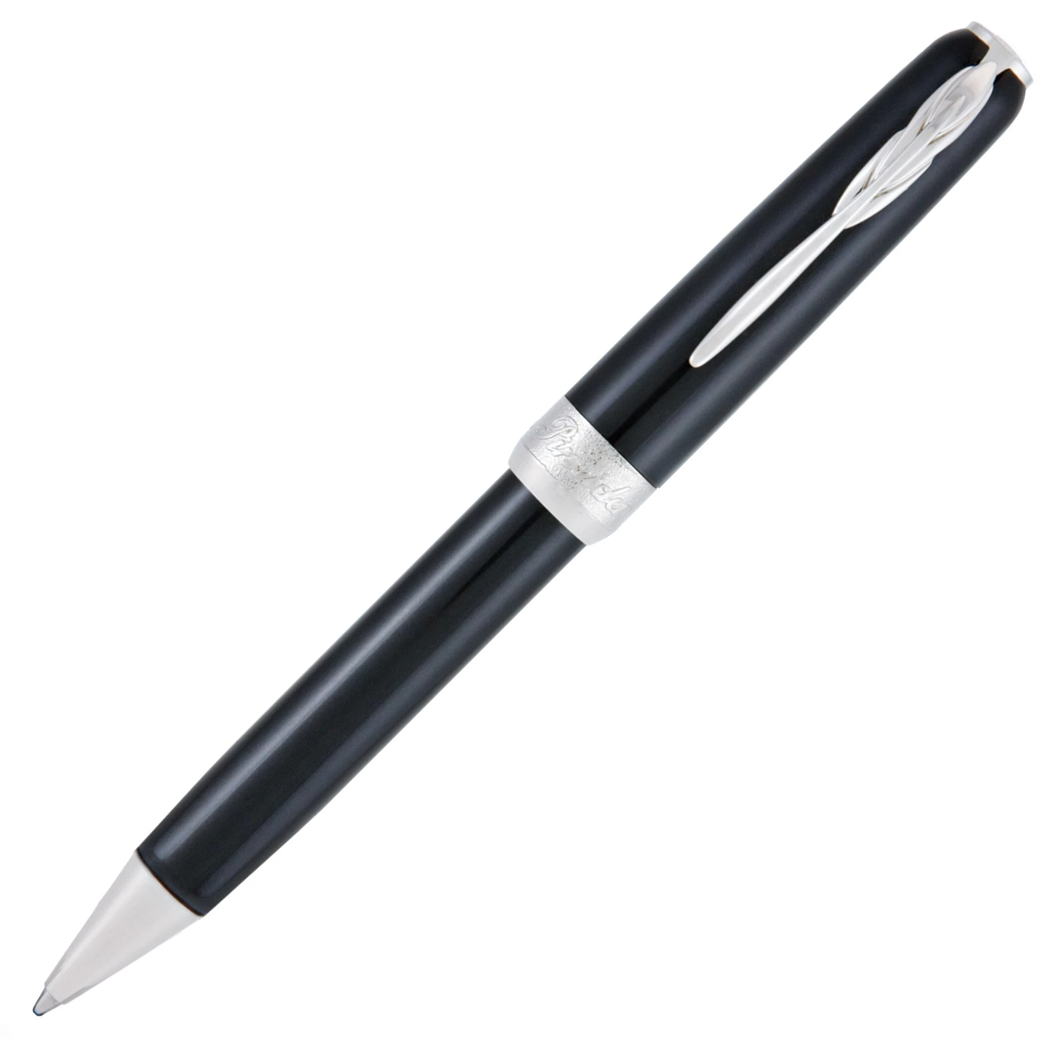 Pineider Full Metal Jacket Ballpoint Pen, Midnight Black 3 Pineider Full Metal Jacket Ballpoint Pen, Midnight Black