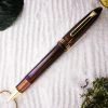 Tibaldi Bononia Seilan Purple Resin Rollerball Pen, Gold Trim -Monteverde Shop 1tbprb