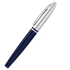 Cross® Cross Calais Rollerball Pen, Blue Lacquer & Chrome -Monteverde Shop 228234f7 6144 5092 981a c22165abbe23