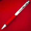 Pen Savings Executive Metal Ballpoint Pen, Pearl White & Red -Monteverde Shop 2redp