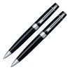 Sheaffer 300 Ballpoint Pen & .7mm Pencil Set - Black Lacquer -Monteverde Shop 300 Black Set