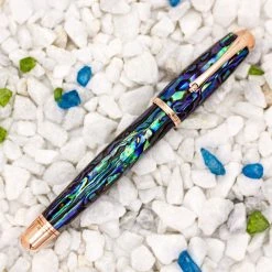 Monteverde Limited Edition Super Mega Abalone Rollerball Pen, Rose Gold Trim -Monteverde Shop 3d4b9bc0 f4a1 5922 81ca 30ec2561dd2f scaled