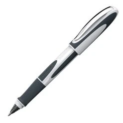 Schneider® Schneider Ray Cartridge Filled Rollerball Pen, White & Dark Gray