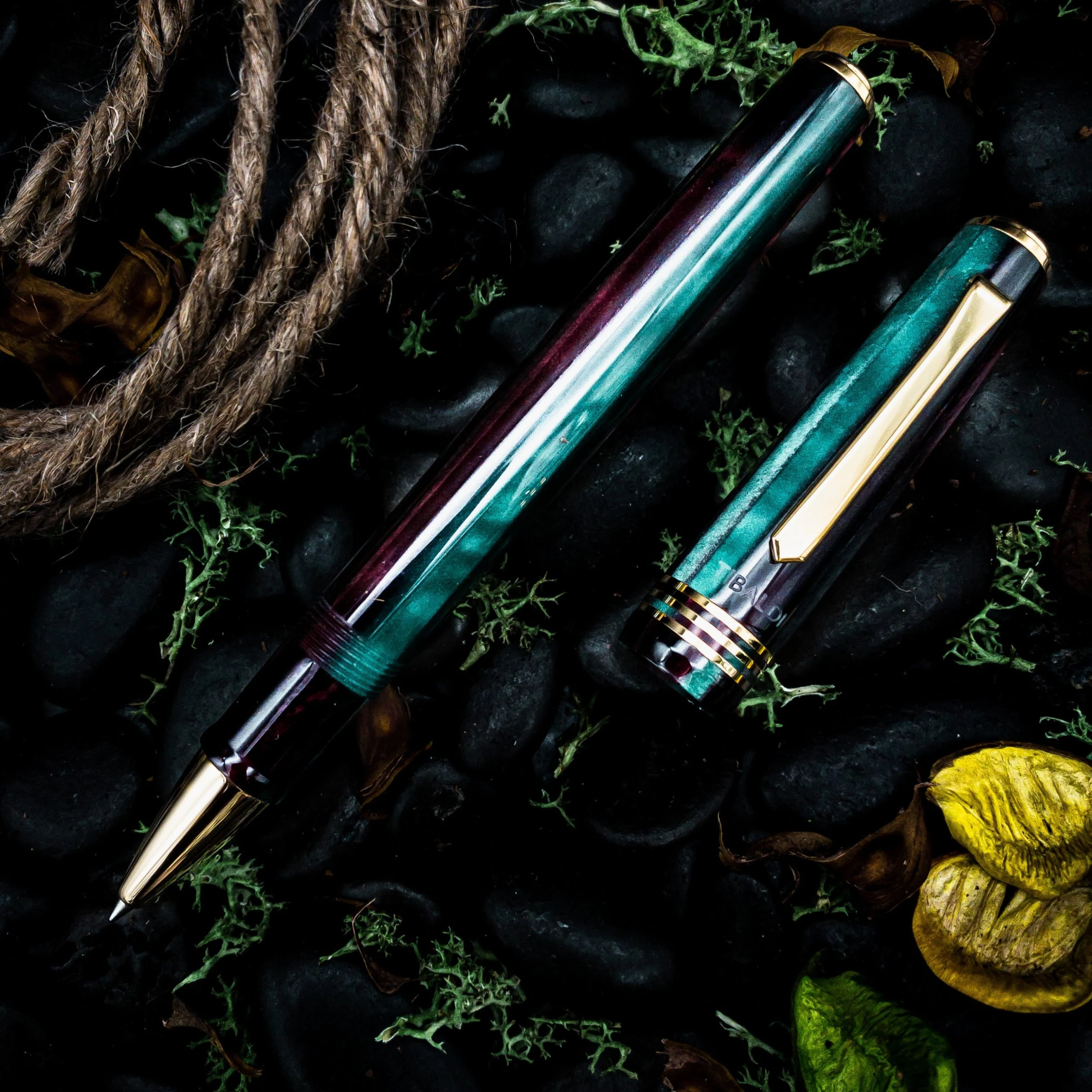 Tibaldi N60 Zazou Green Rollerball Pen 3 Tibaldi N60 Zazou Green Rollerball Pen