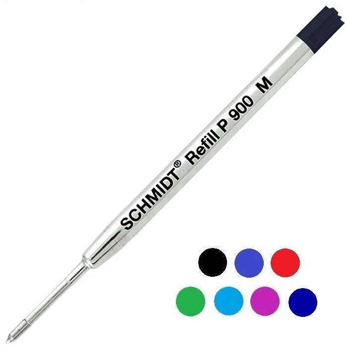 Schmidt P900 Parker Style Ballpoint Pen Refills 3 Schmidt P900 Parker Style Ballpoint Pen Refills