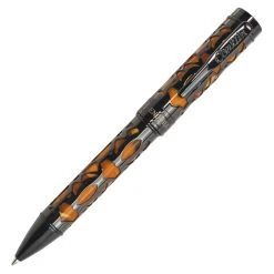 Conklin Endura Deco Crest Ballpoint Pen, Orange & Gunmetal