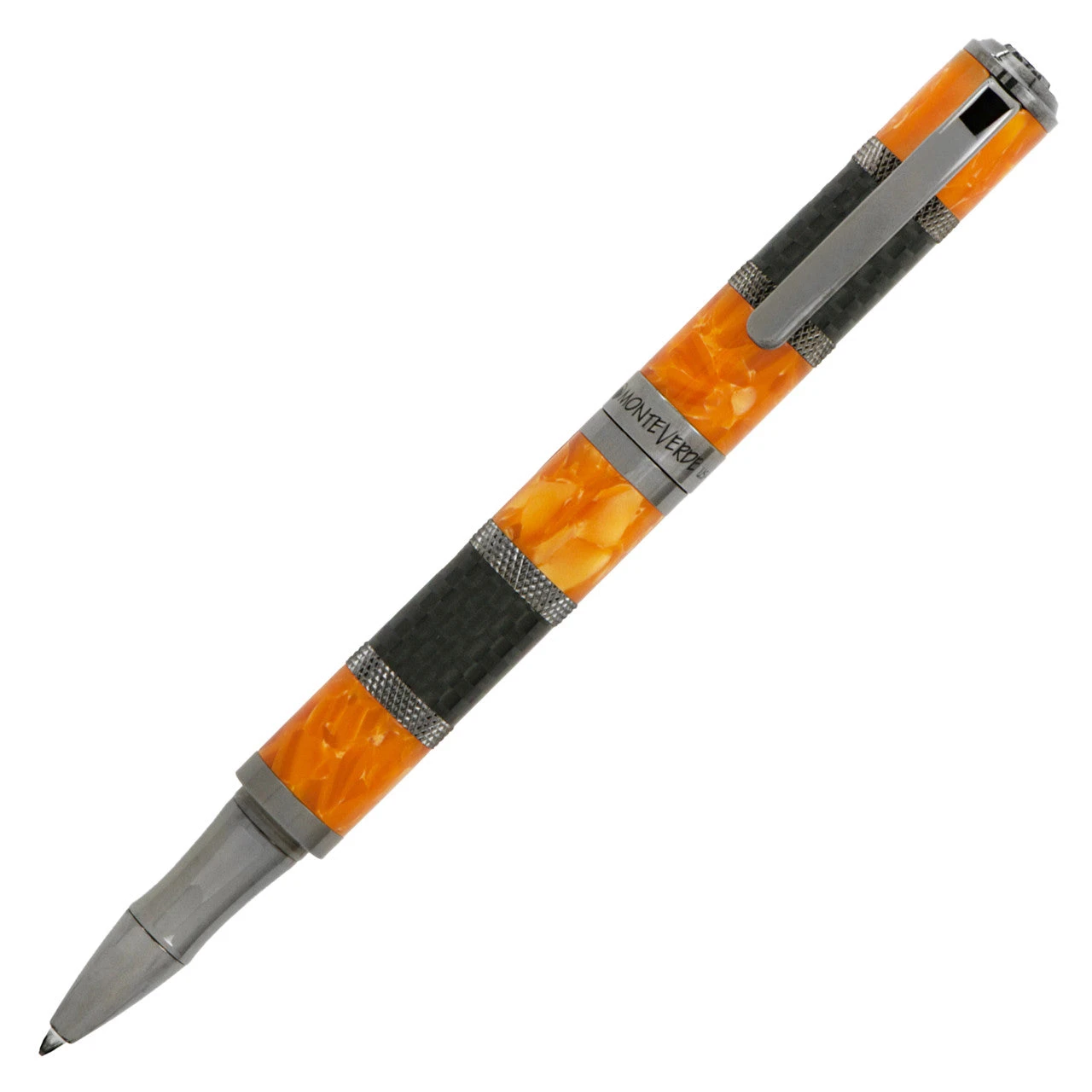 Monteverde Regatta Sport Rollerball Pen, Orange 3 Monteverde Regatta Sport Rollerball Pen, Orange