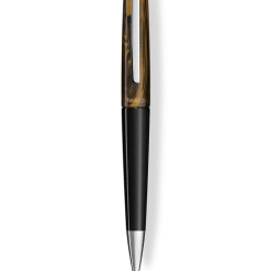 Tibaldi Infrangibile Chrome Yellow Ballpoint Pen