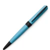 Pineider Avatar Ballpoint Pen, Matte Ice Blue W/ Black Trim -Monteverde Shop Ice