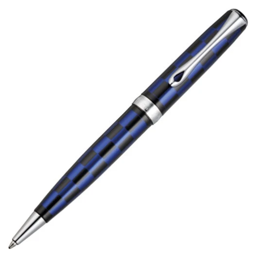 Diplomat Excellence A Plus Rome Black & Blue Ballpoint Pen 3 Diplomat Excellence A Plus Rome Black & Blue Ballpoint Pen