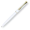 Diplomat Traveller Ballpoint Pen, Snow White & Gold -Monteverde Shop TravellerSnowhiteGoldBP