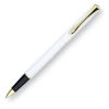 Diplomat Traveller Rollerball Pen, Snow White & Gold -Monteverde Shop TravellerSnowhiteGoldRB