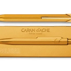 Caran D'Ache 849 Goldbar Ballpoint Pen, #849.999G -Monteverde Shop Waterman Blue e7fa1662 a129 410d a92b 2415f2828ec0