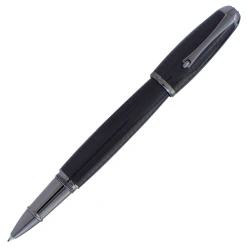 Monteverde Super Mega Carbon Fiber Rollerball Pen, Gunmetal Trim