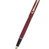 Diplomat Traveller Rollerball Pen, Dark Red & Gold -Monteverde Shop dgrb