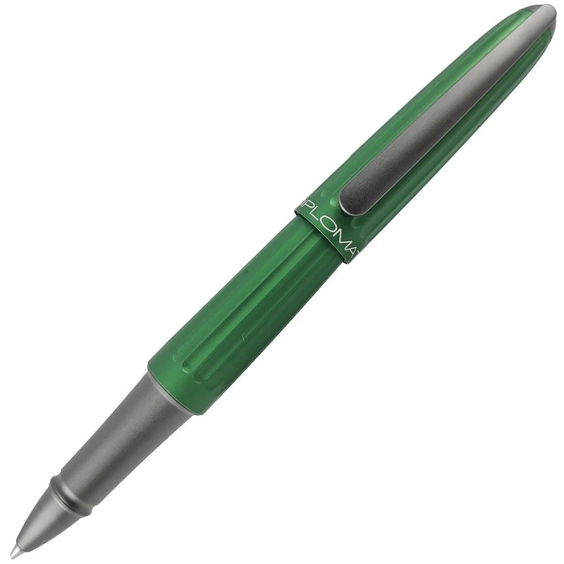 Diplomat Aero Green Rollerball Pen 3 Diplomat Aero Green Rollerball Pen
