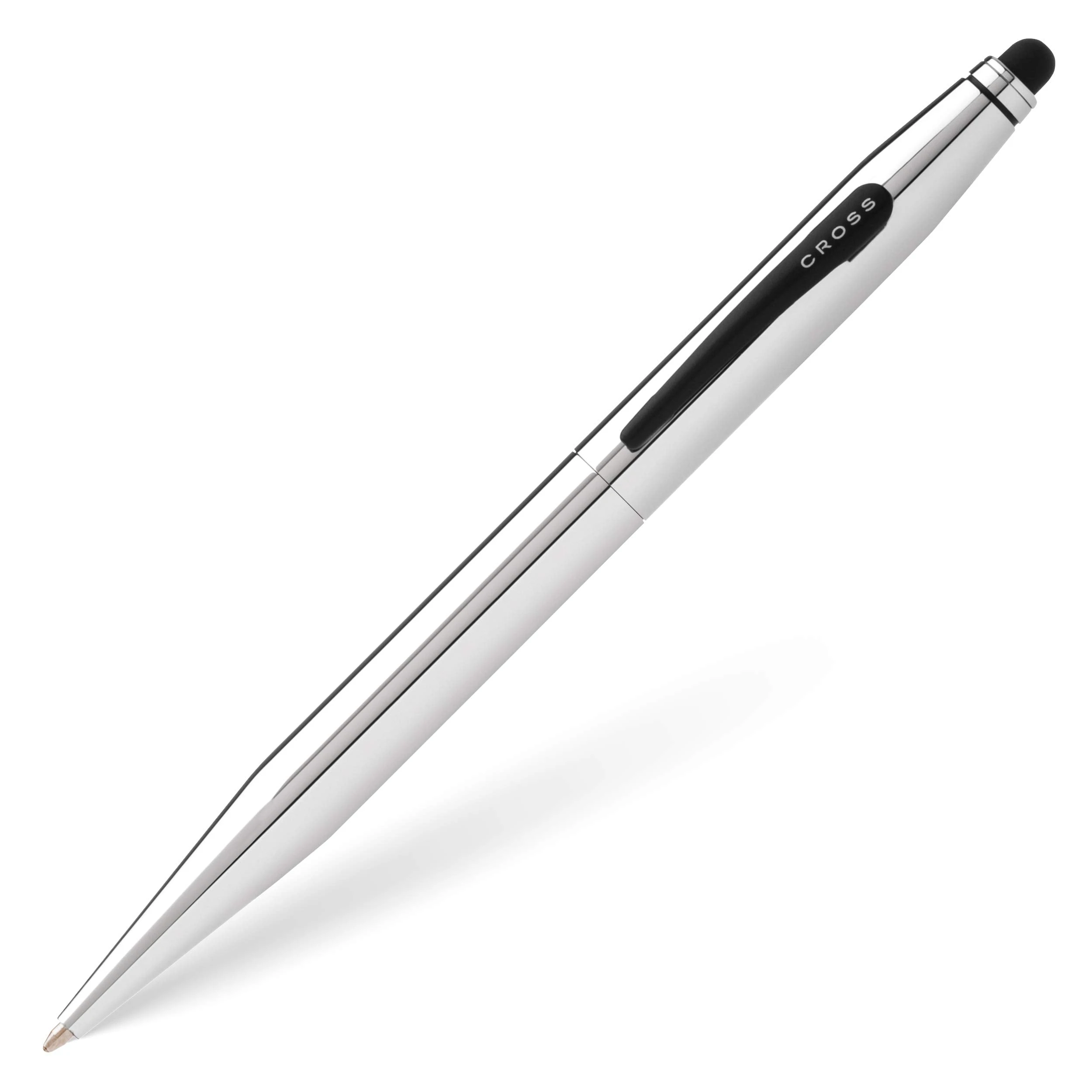 Cross® Cross Tech 2 Ballpoint Pen & Stylus, Chrome & Black 3 Cross® Cross Tech 2 Ballpoint Pen & Stylus, Chrome & Black