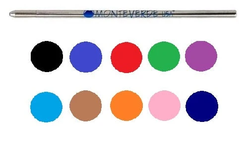 Monteverde D1 Mini Ballpoint Pen Refill, D13, Medium 3 Monteverde D1 Mini Ballpoint Pen Refill, D13, Medium