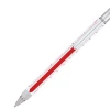 Monteverde One Touch Tool Edge Stylus Ballpoint Pen, Red -Monteverde Shop tooledgewhite red