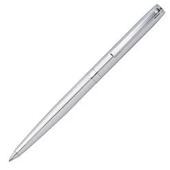 Sheaffer Sagaris Ballpoint Pen, Fluted Chrome