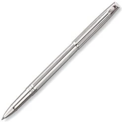 Caran D'Ache Madison Cisele Silver & Rhodium Plated Rollerball Pen - #4670.286